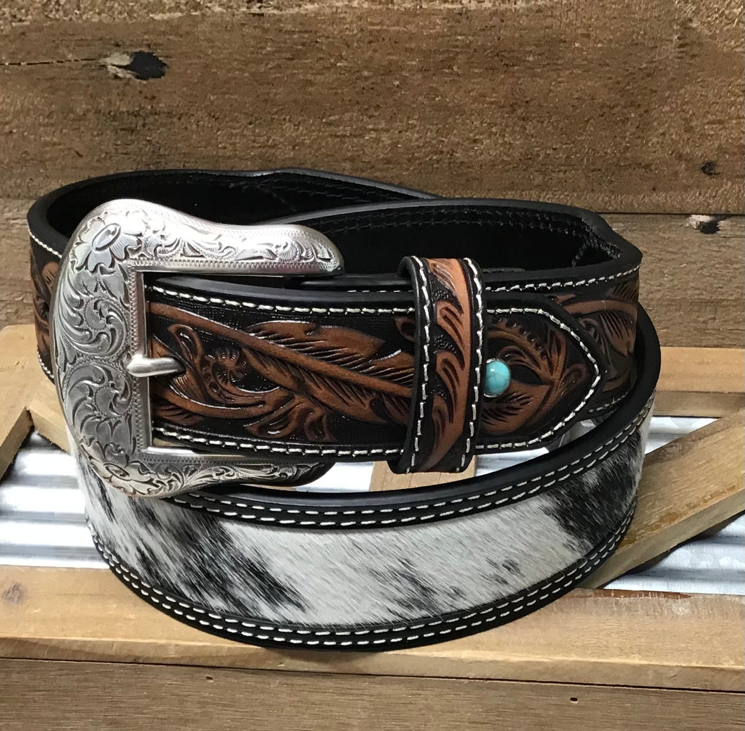 Nocona Belt - Cow Hair