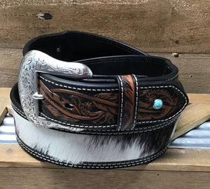 Nocona Belt - Cow Hair