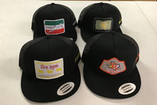 Load image into Gallery viewer, Four Hats - Black/Black