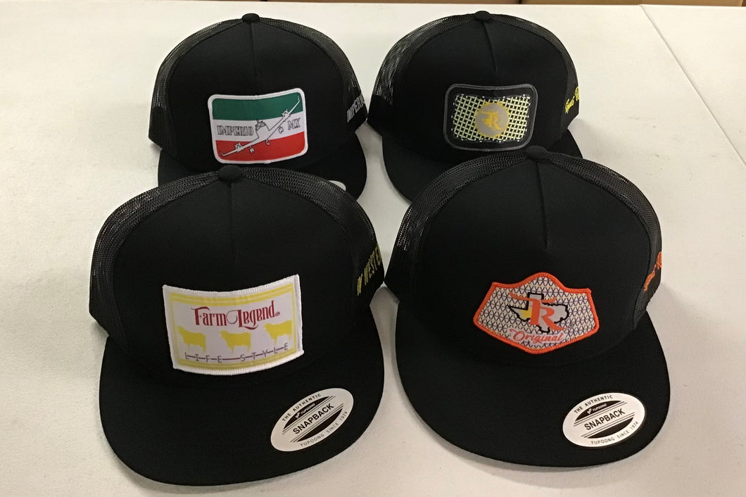 Four Hats - Black/Black