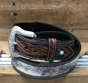 Nocona Belt - Cow Hair