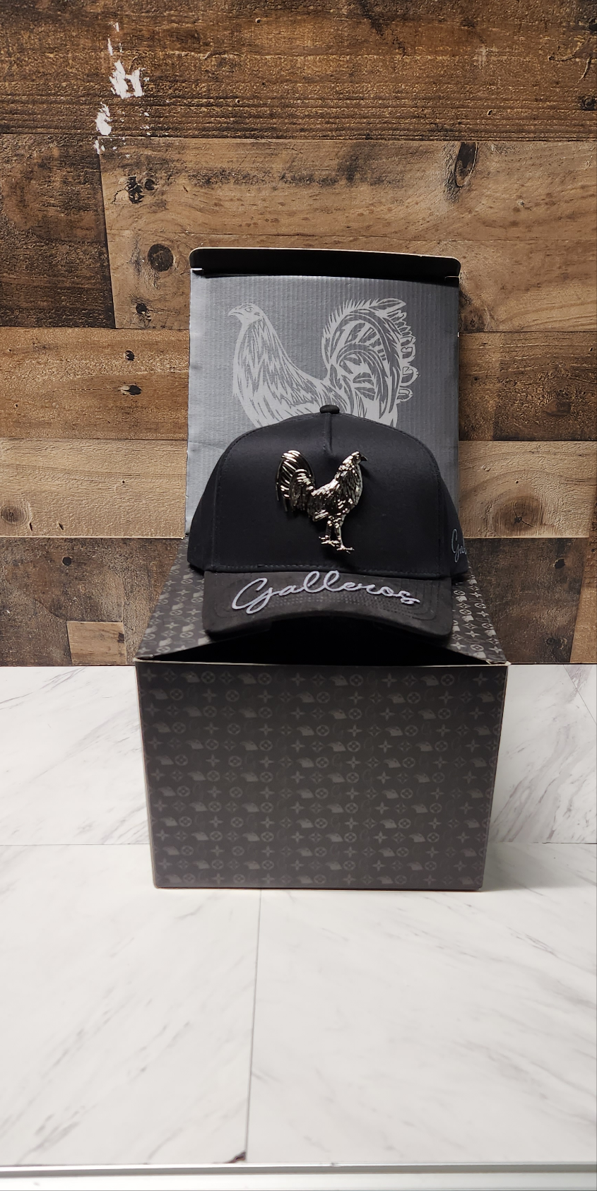 Black Rooster Curve - Black/Black