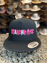 Load image into Gallery viewer, Starchboyz Black Hat- Pink Lettering