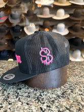 Load image into Gallery viewer, Starchboyz Black Hat- Pink Lettering