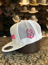 Load image into Gallery viewer, Starchboyz White Hat- Pink Lettering