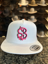 Load image into Gallery viewer, StarchBoyz White Hat- (SB) Pink Lettering
