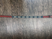Load image into Gallery viewer, Angel Ranch Men's Brown Embroidered Aztec Western Belt