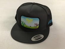 Load image into Gallery viewer, Five Hats - Grey/ Black