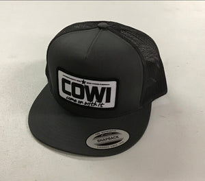 Five Hats - Grey/ Black