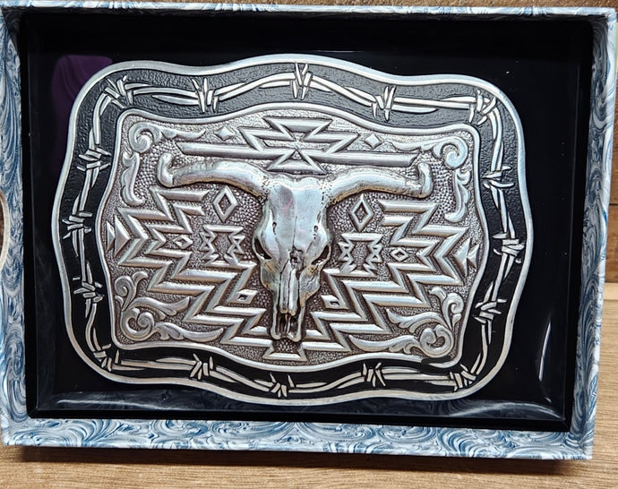 Crumrine Bull Face Buckle