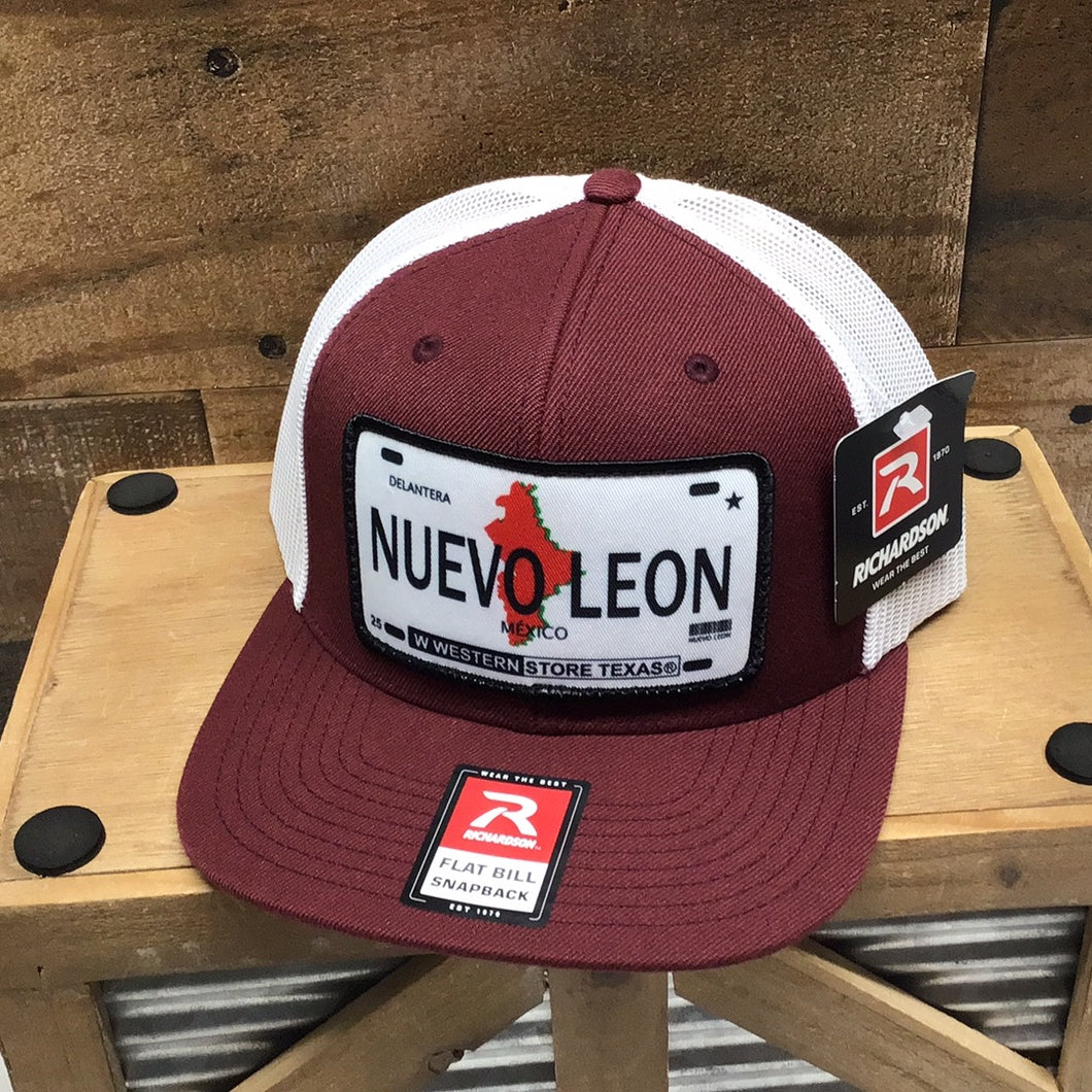 Nuevo León R - Burgundy/White