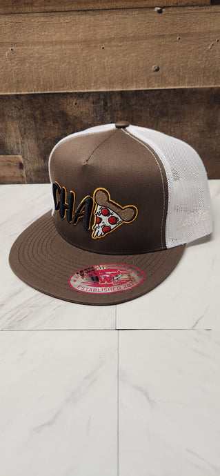 CHA🍕- Brown/White