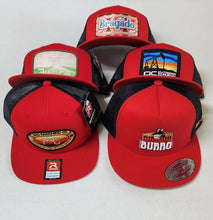 Load image into Gallery viewer, Five Hats - Red/Black