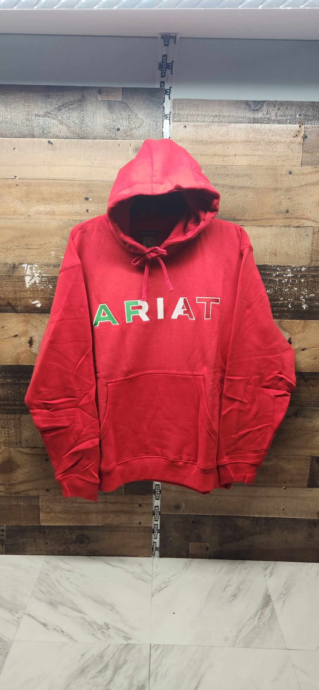 Ariat México Hoodie Swtshirt Men's - Red Indpot Smu