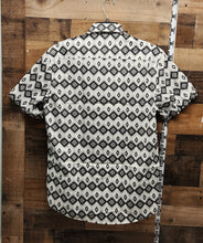 Load image into Gallery viewer, TR Black Diamond Men&#39;s Shirt - White/Black