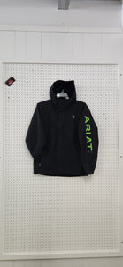 Ariat Work Rebar Stormshell Logo H2O Jacket Men's - Black/Lime