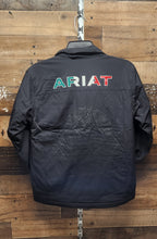 Load image into Gallery viewer, Ariat Pioneer Strechshell México Jacket Men&#39;s - Black/Black