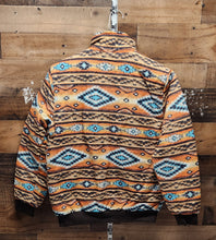 Load image into Gallery viewer, Men's Rock&amp;Roll Jacket- Jacquard Bomber Orange