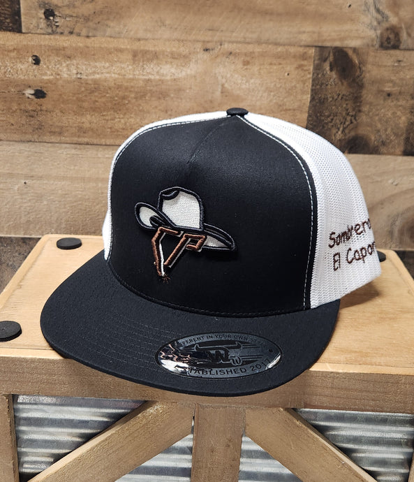 CP Sombreros El Caporal- Black/White