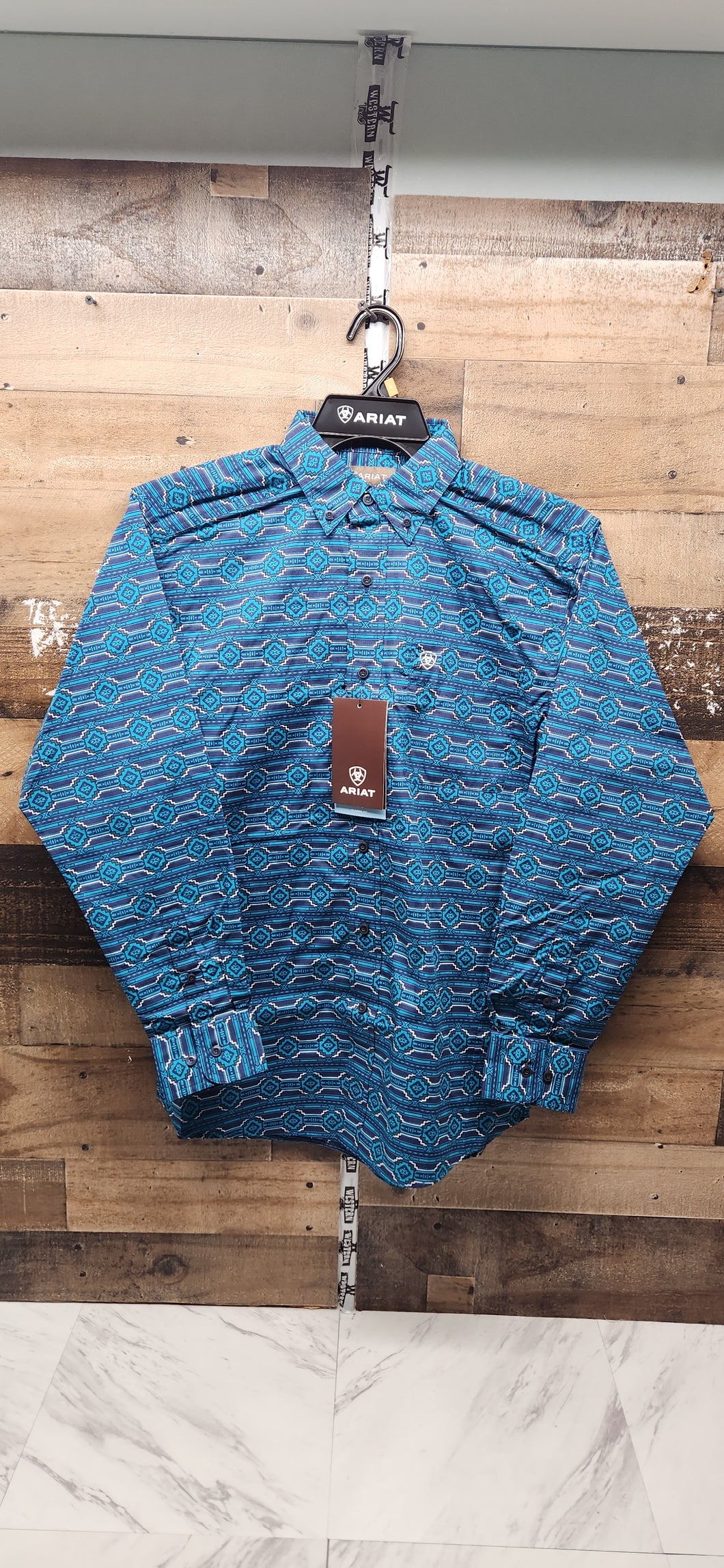 Ariat Braylen Clssc Ls Shirt - Estate Blue