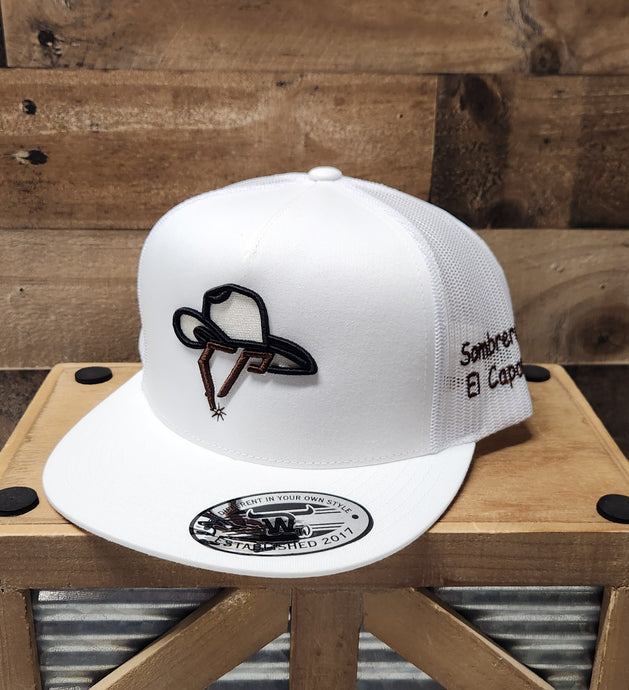 CP Sombreros El Caporal - White/White