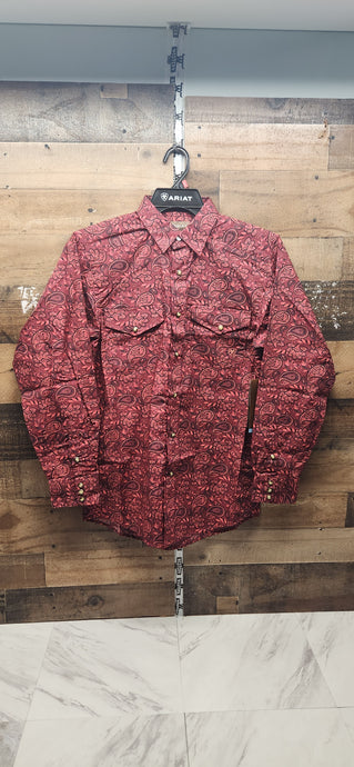Ariat Kilglsey Clssc Snap LS - Red Heart