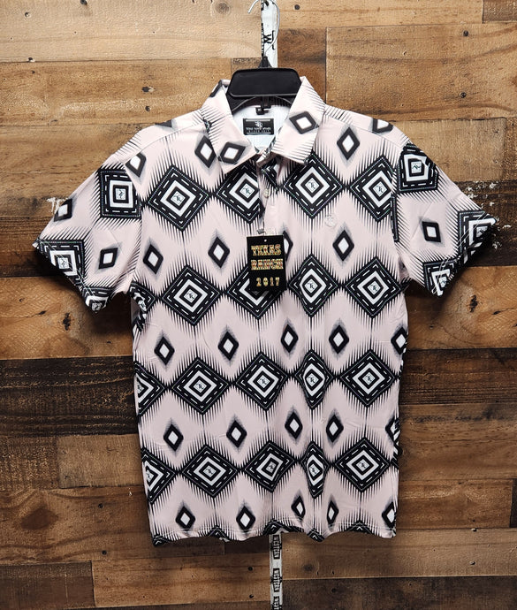 TR Jack Polo Shirt Men's - Pink/Black