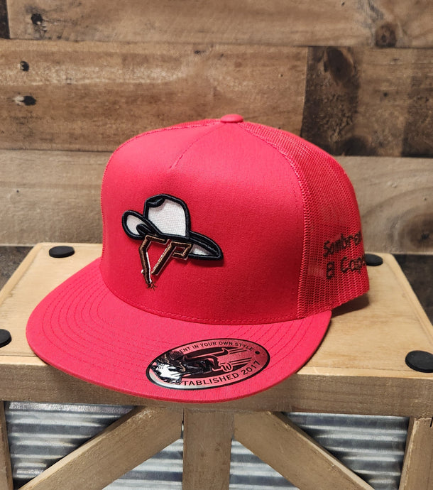 CP Sombreros El Caporal - Red/Red