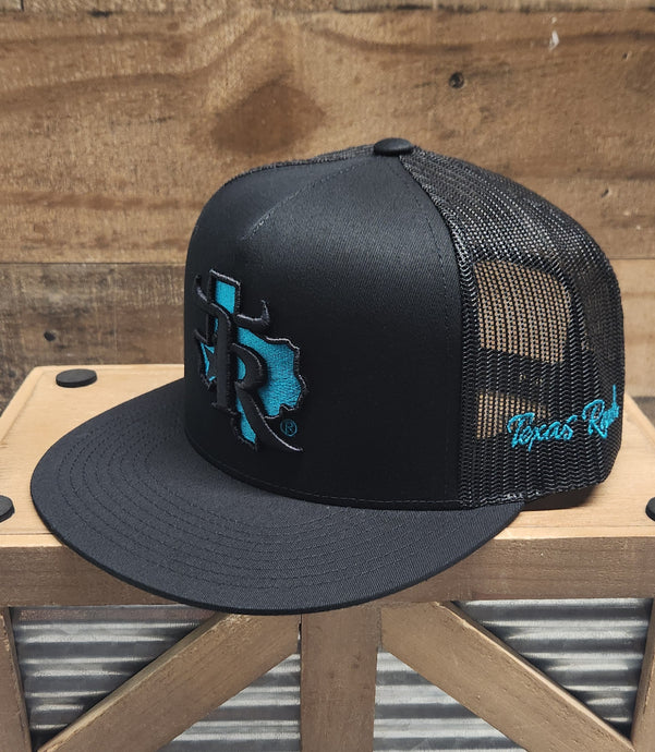 Turquoise Black Logo - Black/Black