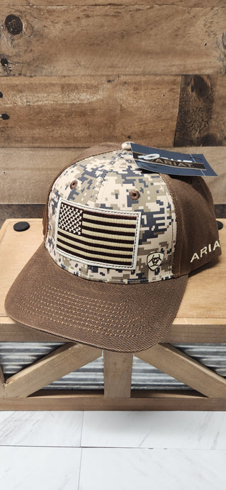 Soldier Cap - Brown/camouflage/Brown