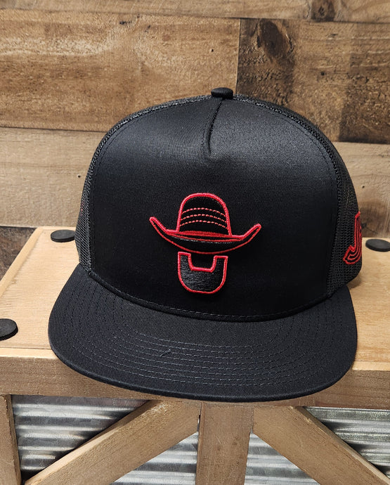 JH  And TR Edition - Black/Black Red Logo