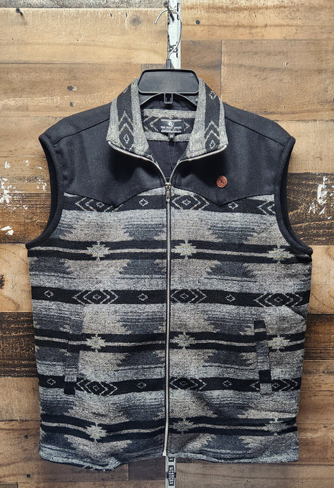 Texas Ranch Aztec Vest Men's