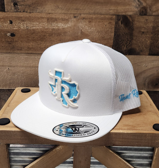 Blue Sky - White/White