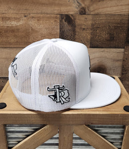 JH And TR Edition - White/White Black Logo