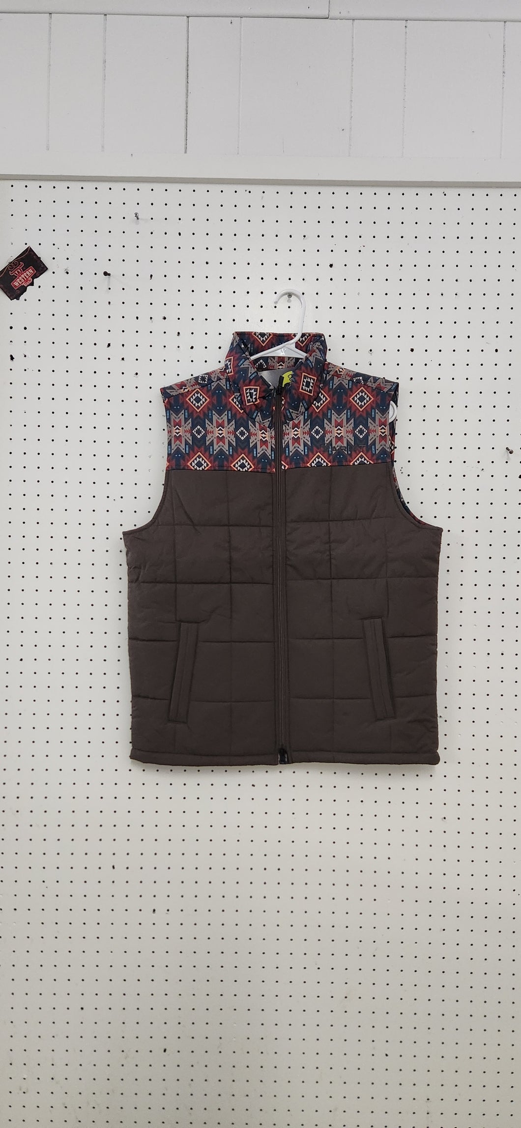 Ariat Cruis Ins Vest- Banyan Bark/Southwest