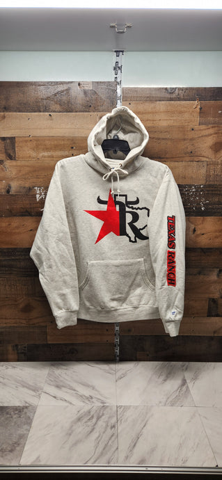 Long Star Unisex Hoodie - Cream