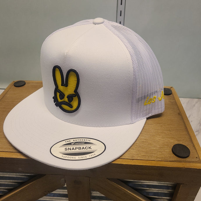 Los Jefes Angry Bunny - White/White