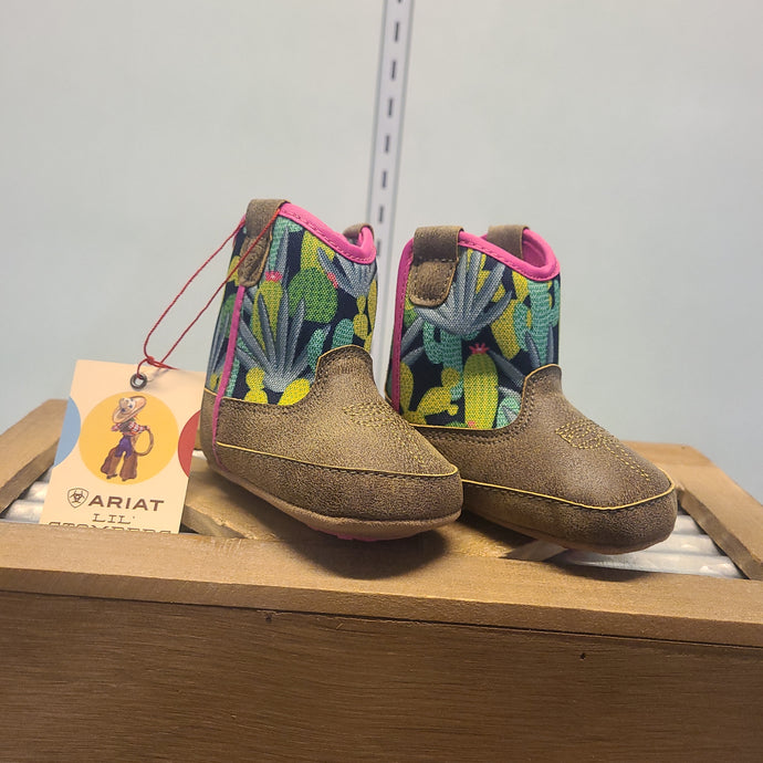 Ariat Nopal Baby Boots-Pink Line