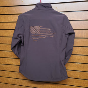 Ariat Women's Real Team Patriot Softshell Jacket - Coffebean