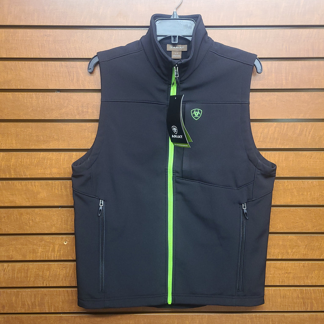Ariat Men’s Logo 2.0 Softshell Vest-Black/Grey Camo