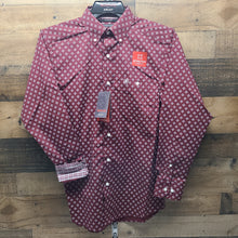 Load image into Gallery viewer, Ariat Men’s Relentless Inferno Stretch Classic Fit Shirt - Zinfandel