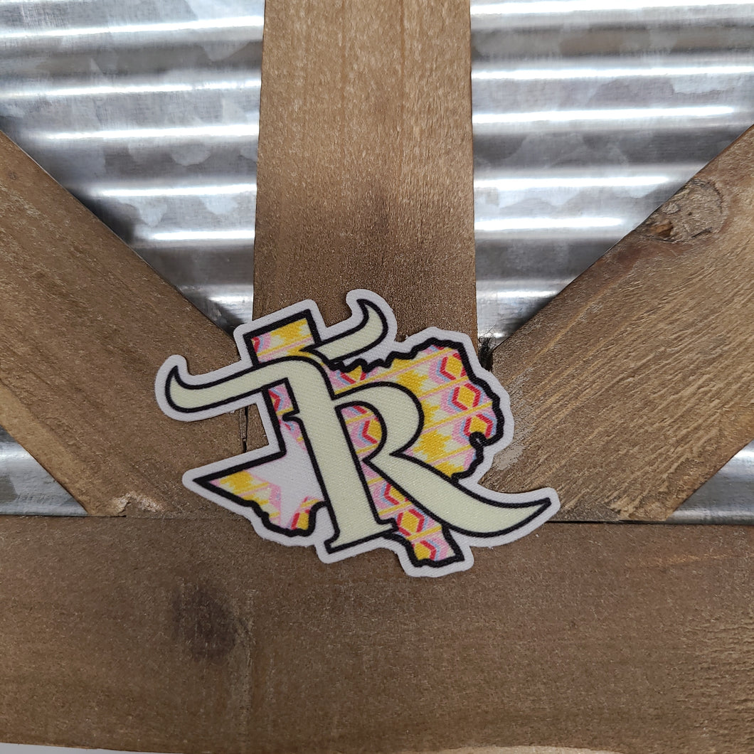 TR Yellow Serape Patch