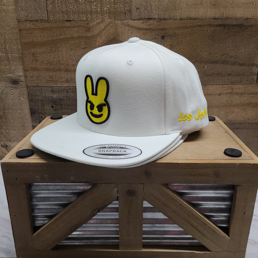 Los Jefes Happy Bunny Cap - Beige/Beige