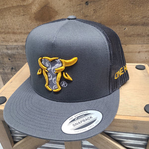 ONE Horn Gold - Grey/Black