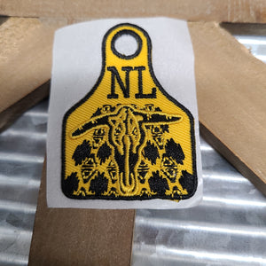 Cow Skull Tag NL Patch