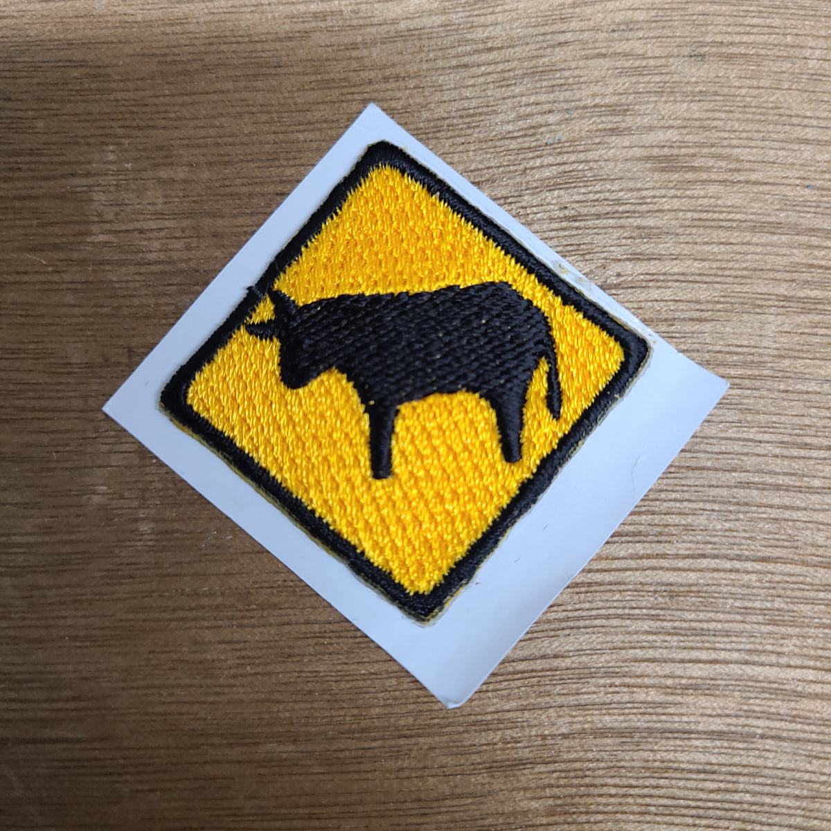 Bull Sign Patch – W Western Texas
