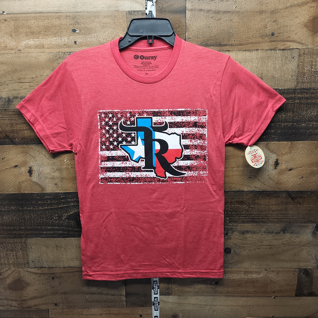 Texas Ranch Unisex Federal T-Shirt / Red
