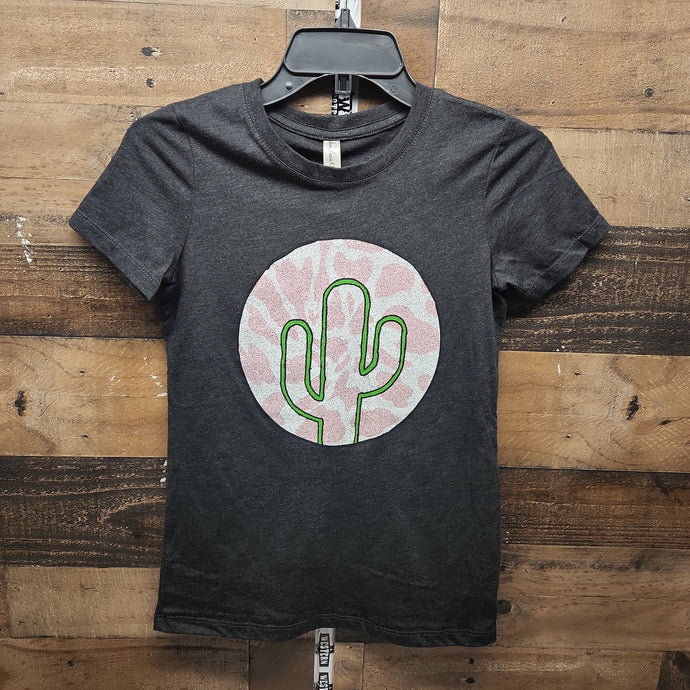 Tekila Women's Cactus T-Shirt /Black