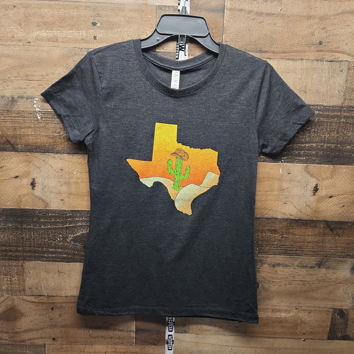 Tekila Women's Texas Desert T-Shirt -Black