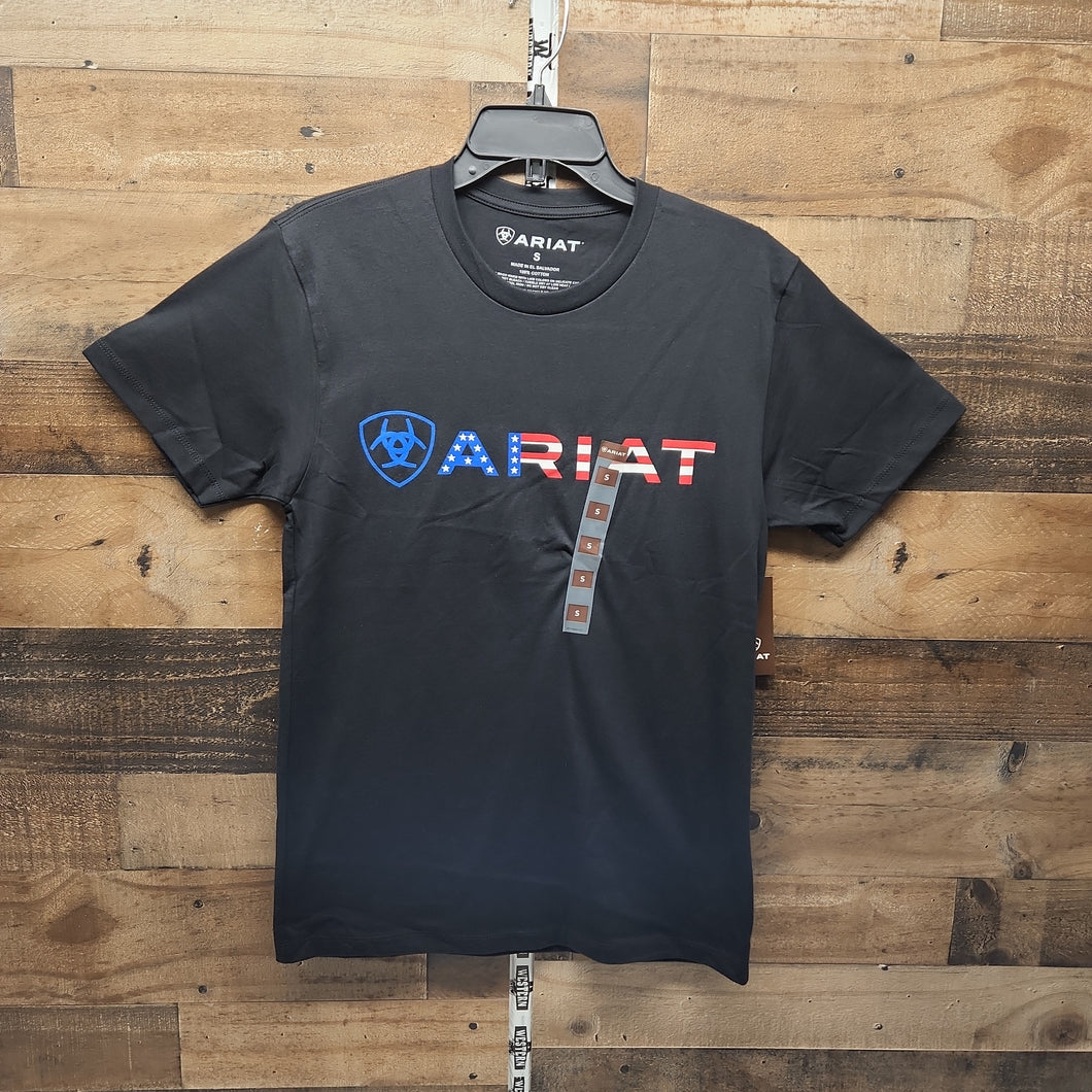 Ariat Men's USA T-shirt - Black